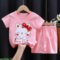 Baby  T-Shirt & Shorts Set -Soft Summer Outfit Boys &Girls